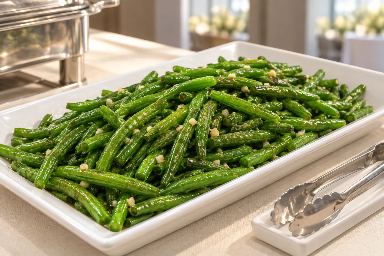 Sautéed String Beans with Garlic